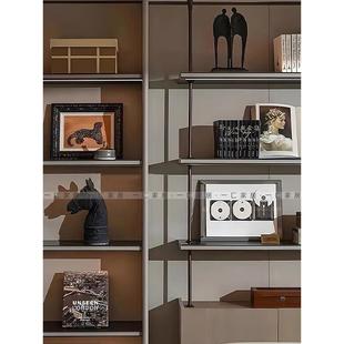 一匚 现代黑白马首首饰盒抽象组合摆件 样板间酒店客厅书房饰品