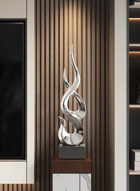 现代轻奢节节高升玄关摆件办公室客厅酒柜旁装饰品高级感艺术家居