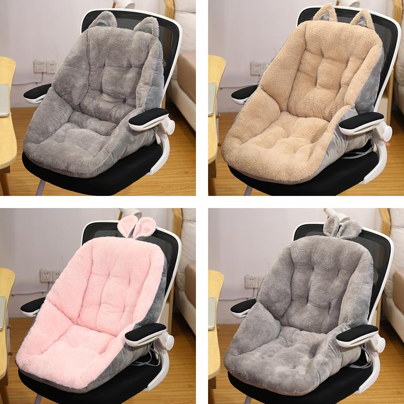 办公室椅子护腰坐垫靠垫靠背一体久坐大学生宿舍连体屁垫座椅垫子