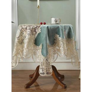 欧式小圆台布家庭客厅茶几台布大圆台布台布织物圆茶几装饰套布