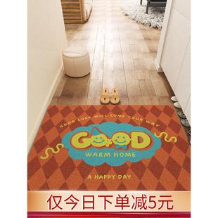 2023个性化丝圈地垫可切割成入口门垫、门垫、户外脚垫