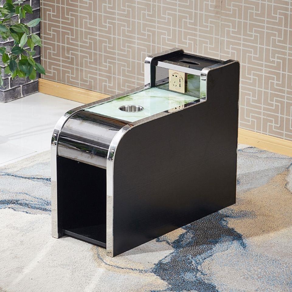 足浴茶几足疗沙发茶几桑拿按摩床浴场柜美甲美容院沙发茶水柜定制