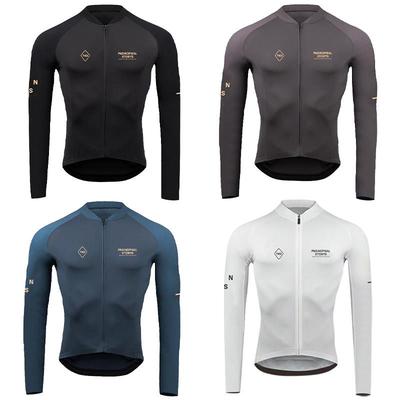 PAS春夏骑行服长袖男套装速干山地车服装自行车衣服公路车骑行裤