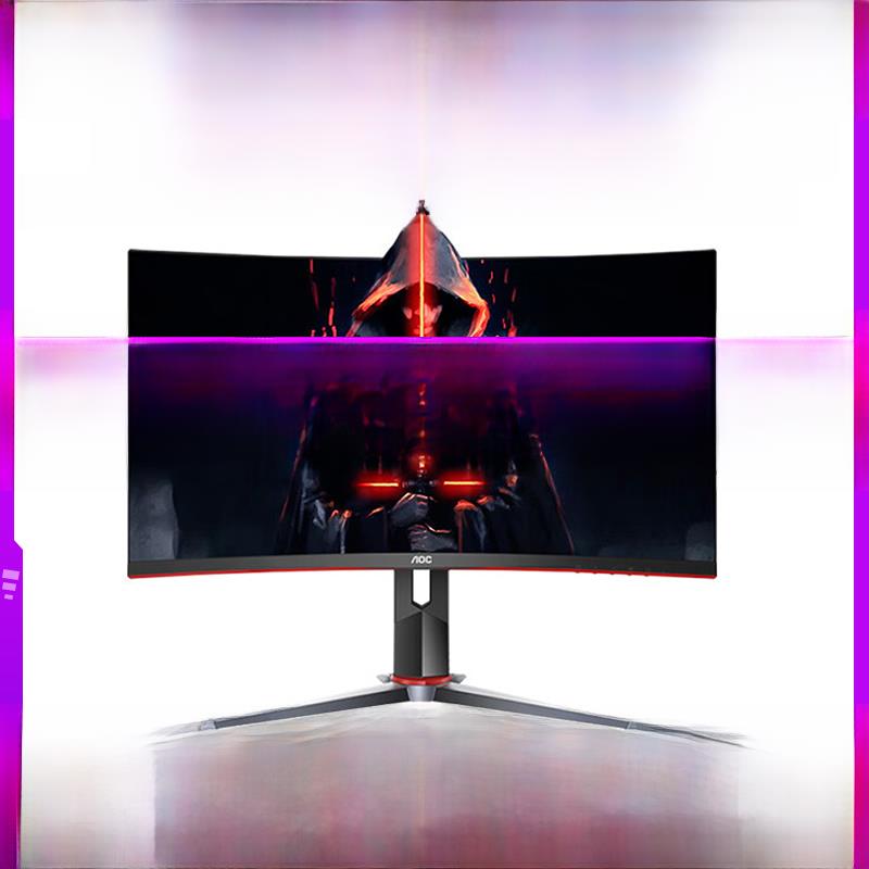 AOC C27G2Z 曲面27英寸144HZ电竞游戏高清液晶电脑主机曲屏显示器