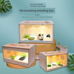 芦丁鸡养殖箱鹦鹉黑凤凰幼鸟鸭养殖箱宠物手养殖吕恒温保温提灯