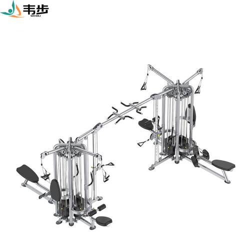 XS-7328商用八站位综合机健身房多方位功能组合力量训练器械