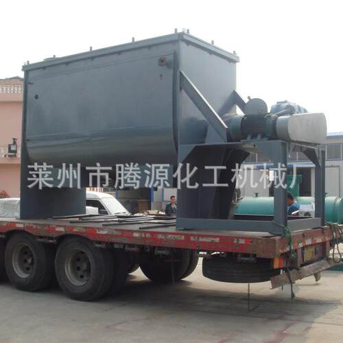 厂家供应玉米淀粉搅拌机 玉米淀粉胶加热混合机 卧式螺带混合机