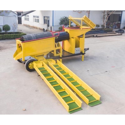 鲁浩产trommel screen滚筒筛screening machine用于矿物分离