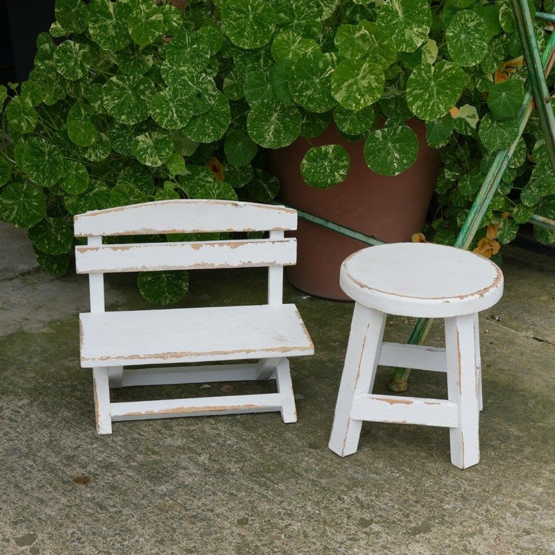 实木复古做旧桌面小凳子创意小椅子花架增高家居饰品花园杂货摆件,家居饰品,户外/庭院摆件,淘宝优惠券,粉丝福利购,淘宝优惠卷