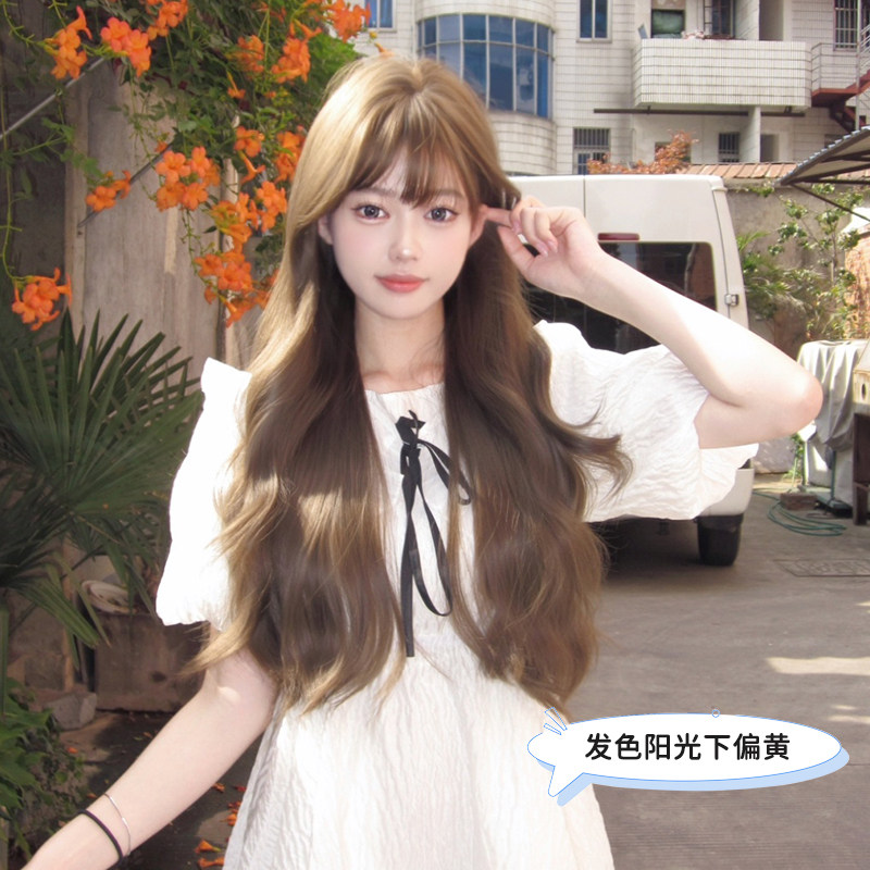 束朵 假发女波浪卷时尚气质Lolita长卷发网红同款长发全头套假发