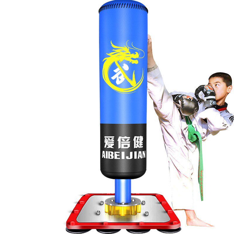 拳击沙袋散打立式家用成人健身沙包不倒翁儿童吊式跆拳道训练器材