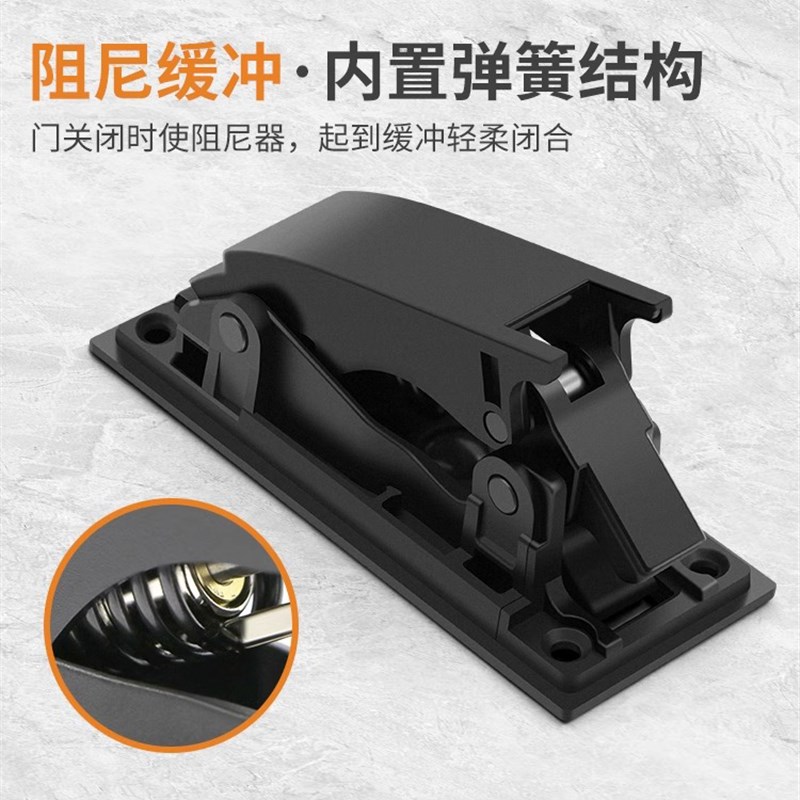 门吸免打孔新款防撞门挡器入户门顶防盗门防撞神器缓冲器静音墙吸