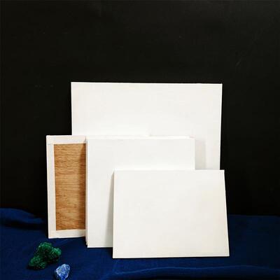 岩彩画板云肌麻纸画板矿物颜料壁画板岩彩工具已刷胶矾蛤粉直接画