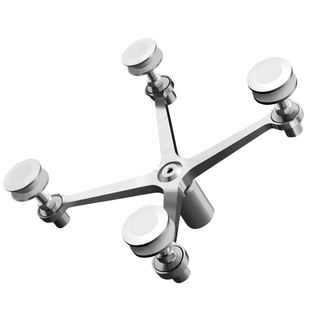 304不锈钢驳接爪200/220/250型幕墙钢化玻璃固定爪件雨棚支架配件