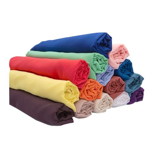 纯色雪纺布料乔其纱面料透明里布古装汉服连衣裙衣服夏季内衬布料