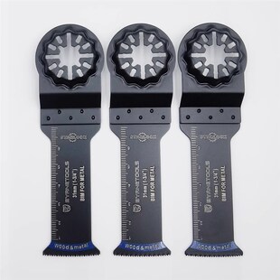 拜恩万用宝锯片快拆木工切割开槽通用型双金属摆动修边机开孔刀片