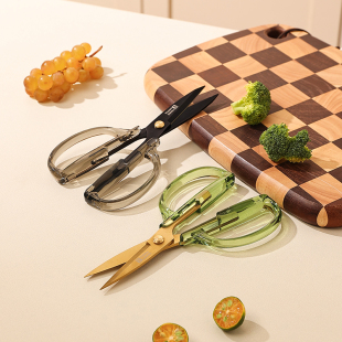 厨房鸡骨剪多功能不锈钢超锋利剪刀家用熟食物烤肉剪子高颜值