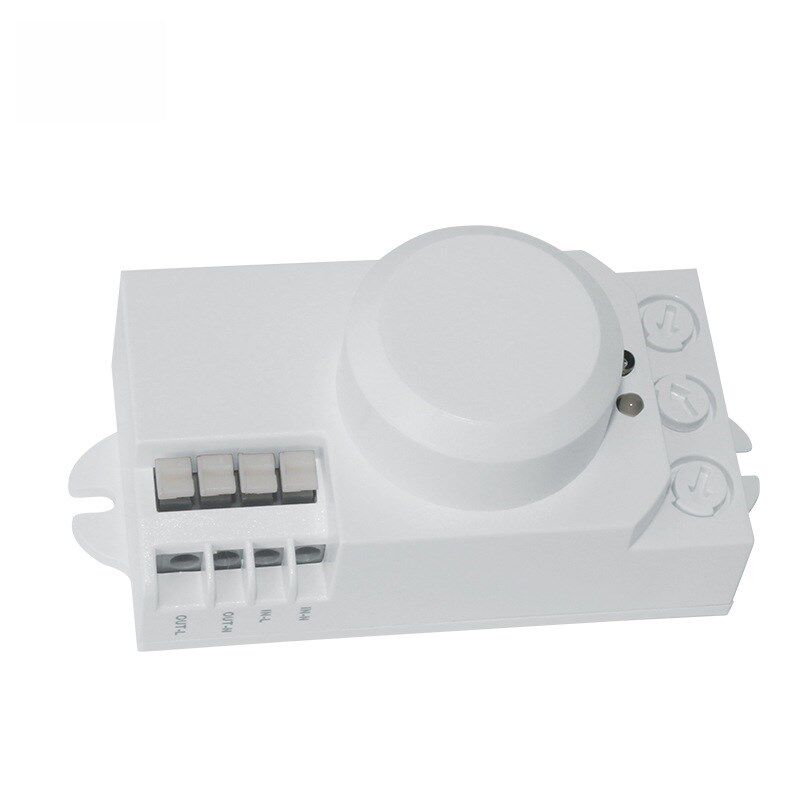 普通灯改造雷达感应器时间距离光控可调宾馆楼N道5.8G微波感应开