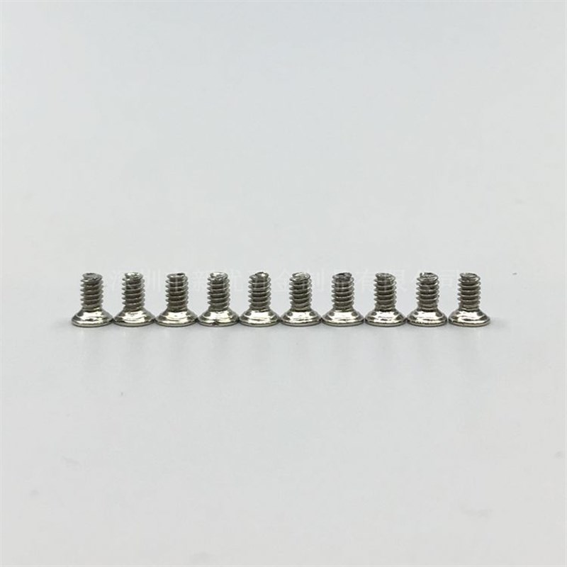 【M3.5*12】KB铁镀镍z十字平尾自攻螺丝 平头十字电子螺丝