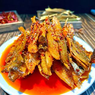 程毛坨湖南特产香辣手撕鱼休闲零食麻辣下饭菜小吃手撕鱼棒