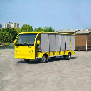 17座电动观光车生产厂家电动旅游车图片景区代步车供应商