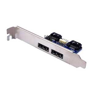 SATA TO Power Over eSATA转接卡 SATA转ESATA 带5V/12V电源