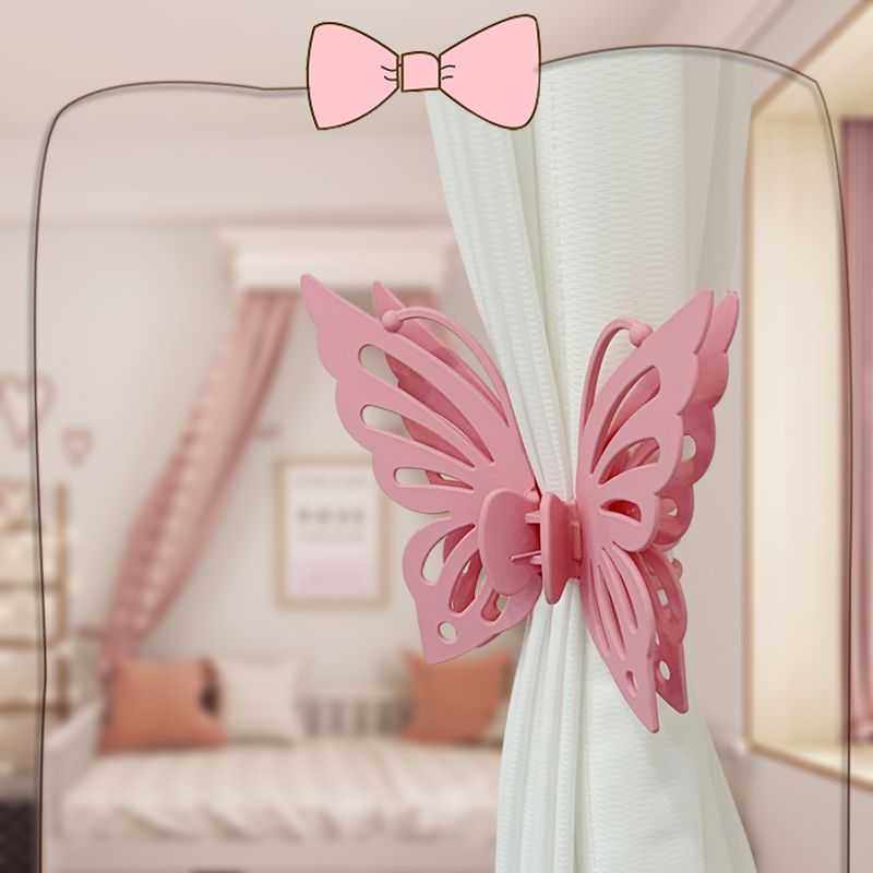 窗帘扣夹子蝴蝶翅膀装饰卡通装饰浴帘浴室纱帘窗帘绑带少女卧室,收纳整理,夹子/收纳夹子,淘宝优惠券,粉丝福利购,淘宝优惠卷