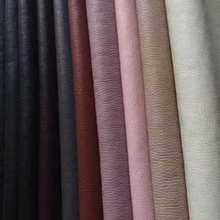 直销 皮革皮毛一体 麂皮绒皮革复合面料 秋冬保暖加厚