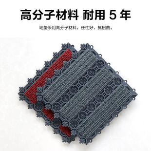 1.1 灰色户外地PC户脚垫进门商入用拼接垫垫子防V滑耐JT B磨吸水