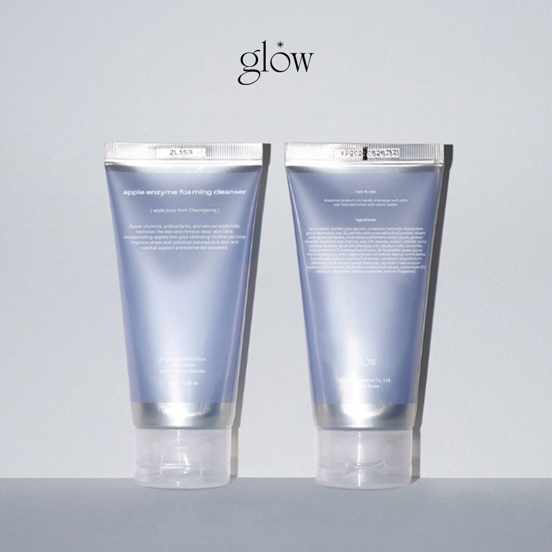韩国glow苹果酵素去角质洗面乳温和洁面不紧绷