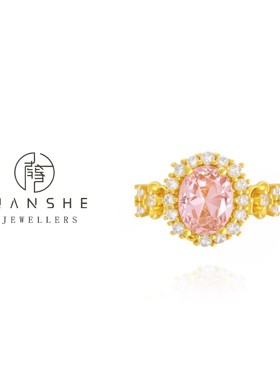 NANSHE/南奢 新款两色中古闪耀戒指轻奢L1443