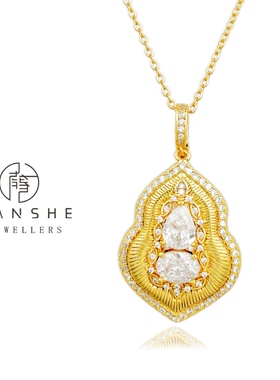 NANSHE/南奢 葫芦形项链时尚气质百搭L827