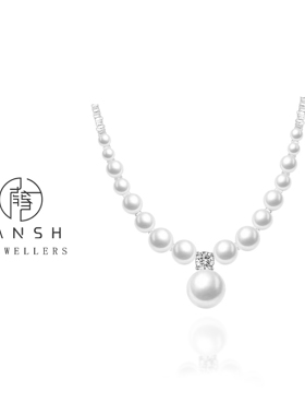 NANSHE/南奢 链子925银珠珠碎银子ins锁骨链 L1139