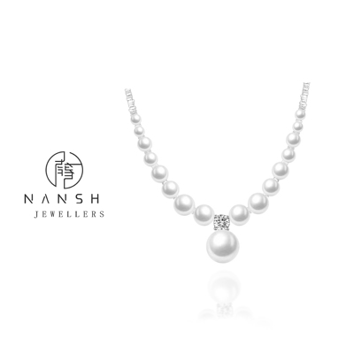 NANSHE/南奢 链子925银珠珠碎银子ins锁骨链 L1139