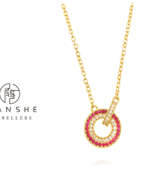 NANSHE/南奢 环环相扣项链L1330