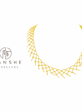 NANSHE/南奢 复古百搭蕾丝裙摆项链L1104