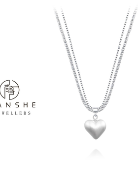 NANSHE/南奢 双层爱心项链L1210