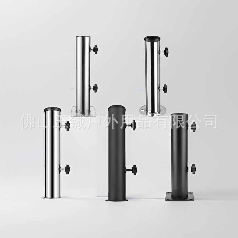 不锈钢管户外伞座遮阳伞金属底座中柱铁管铁板伞座太阳伞底座支架,住宅家具,壁炉架/壁炉柜,淘宝优惠券,粉丝福利购,淘宝优惠卷