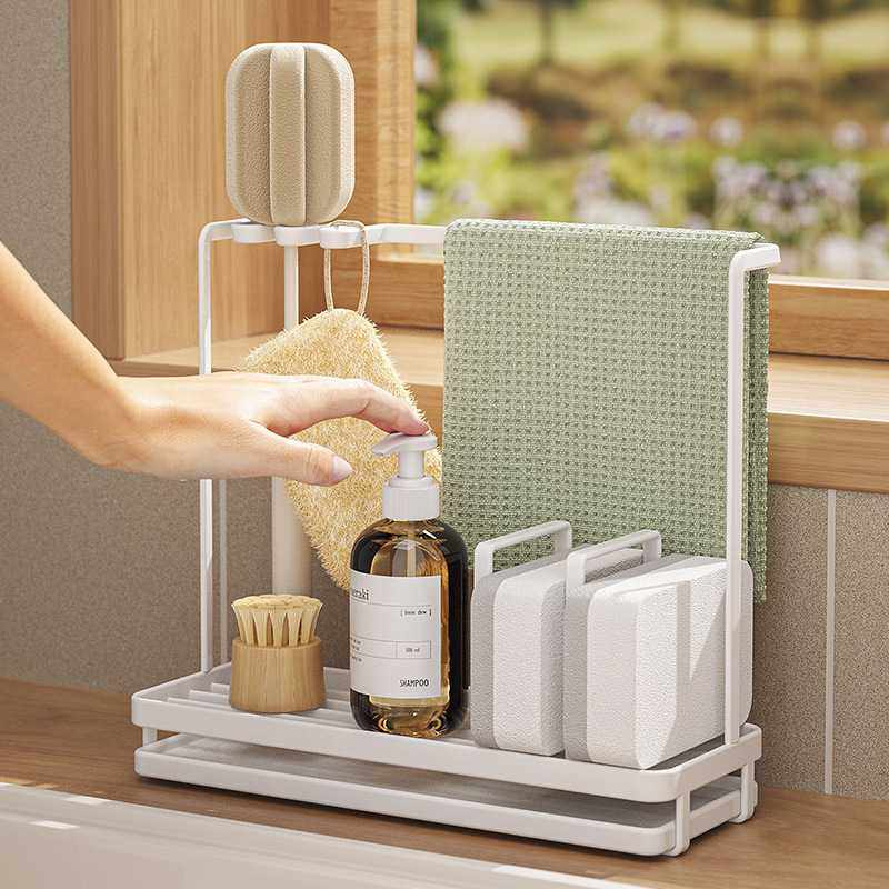 洗碗布置物架抹布架厨房沥水篮收纳架洗碗布海绵专用洗碗槽置物架,厨房/烹饪用具,抹布架/厨房清洁收纳架,淘宝优惠券,粉丝福利购,淘宝优惠卷