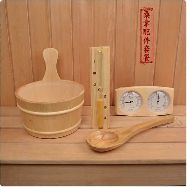热销 桑拿用品/汗蒸房用桑拿配件木桶木勺 温湿度计 沙漏图片