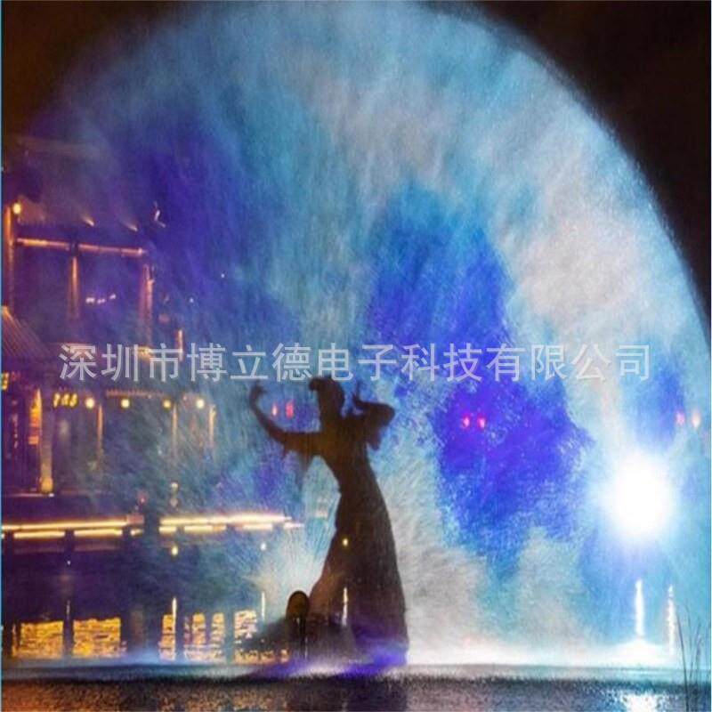 厂家直销激光水幕电影程控水帘投影水舞灯光秀水幕投影激光秀设备