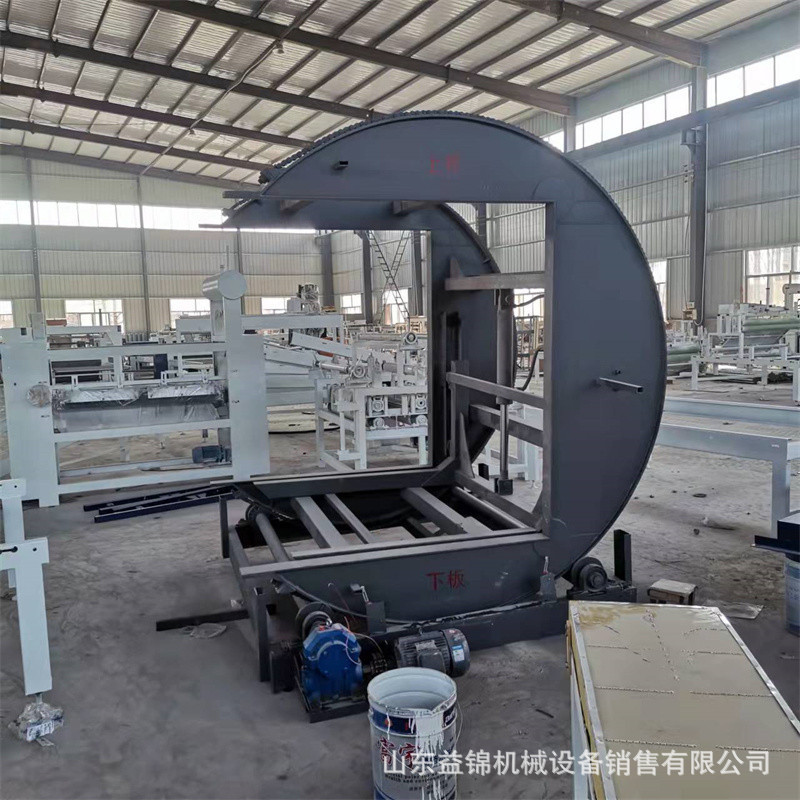 大吨位重工板材全自动翻板机 3吨c型翻板机 180度玻镁板翻转机