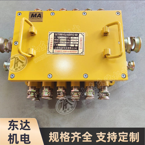 Q235材质引入通数28个BHD-127/10-28G煤矿隔爆型低压电缆接线盒