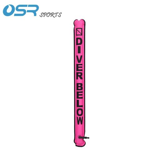 潜水 45*5 英寸p inch 210D尼龙密封式口吹浮标象拔