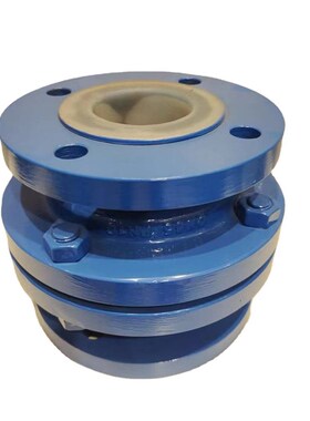 止回阀铸钢立式衬氟止回阀H42F/Y/W-1G6C软密封蝶阀DN100法兰蝶阀