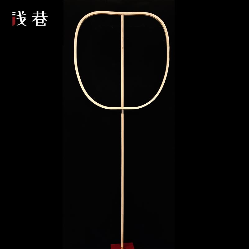 结婚大仪仗扇簪花仕女图复原款团扇敦煌唐风宫扇长柄汉服舞蹈扇子