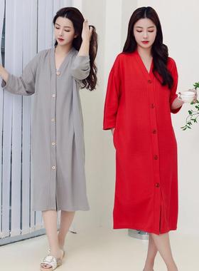 浴巾女可外穿浴裙情侣速干浴袍男士吸水浴衣夏季2024款非纯棉睡衣