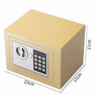 旺财开 库专用五行保险柜布财库纳财用迷你保险柜存钱罐存钱筒密