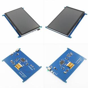 7英寸树莓派HDMI电容触摸屏显示器800X480树莓派3B+/4B
