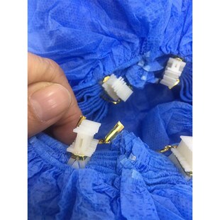 套50只 家用办公T型扣无纺布鞋 包 套 一次性防尘透气鞋